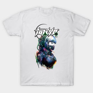 Neo Tokyo Vaporwave Gas Mask Girl T-Shirt